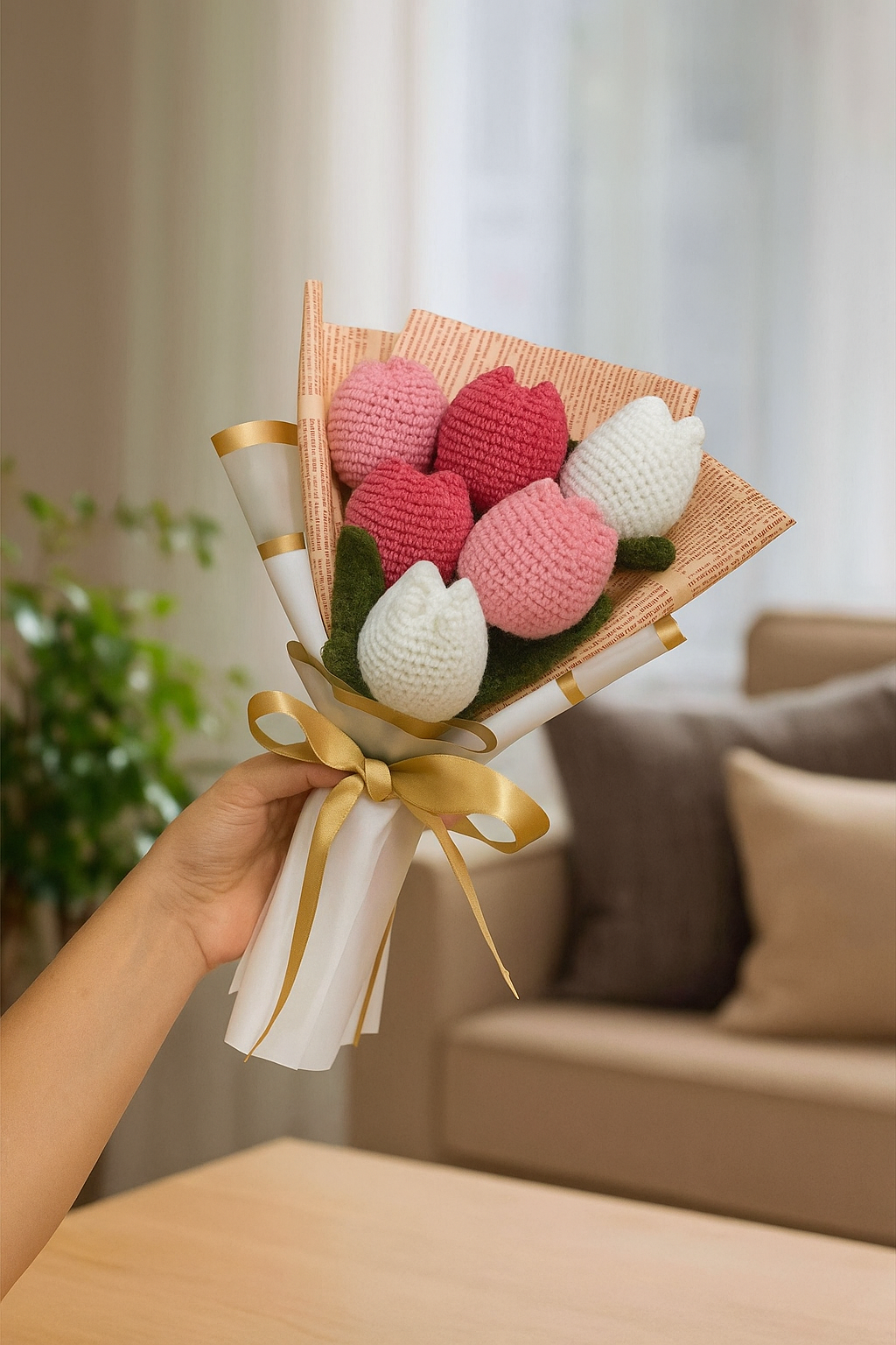 Pink Tulip Bouquet