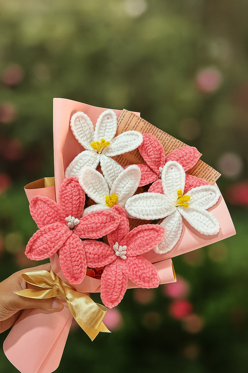 Pink Lily Bouquet