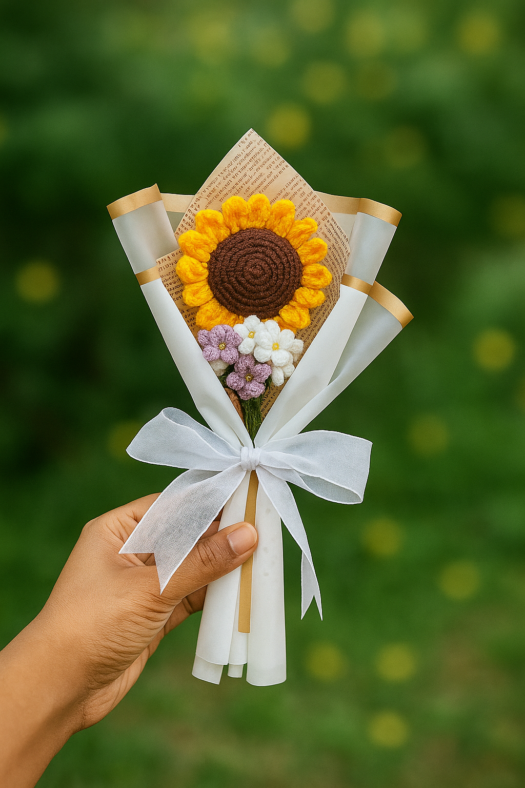 Sunflower Plus Forget Me Not