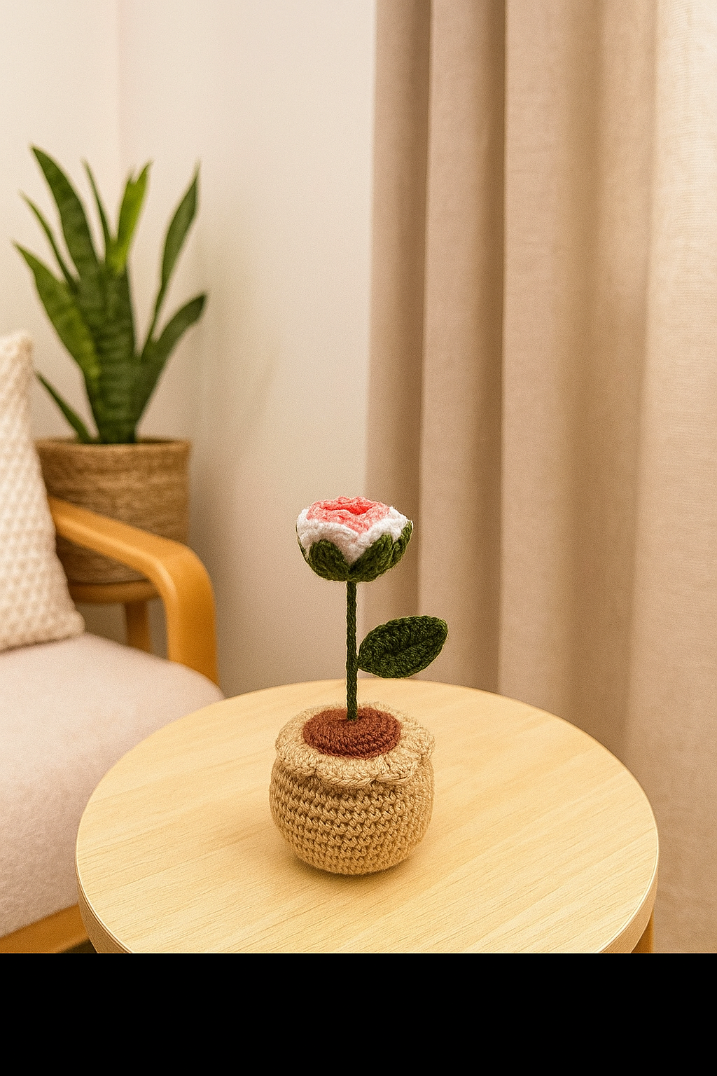 Shaded Rose Pot