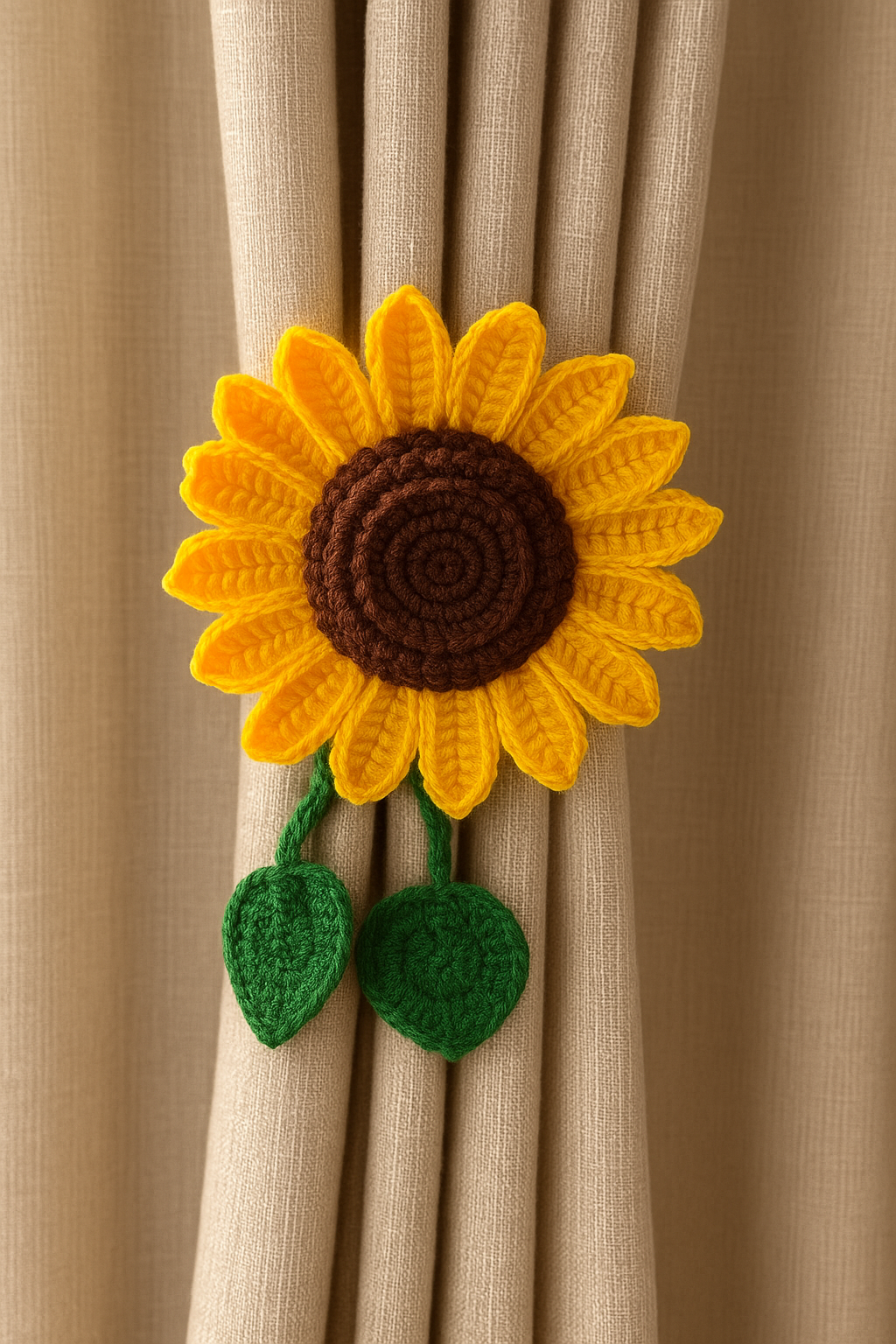 Sunflower Curtain Tie