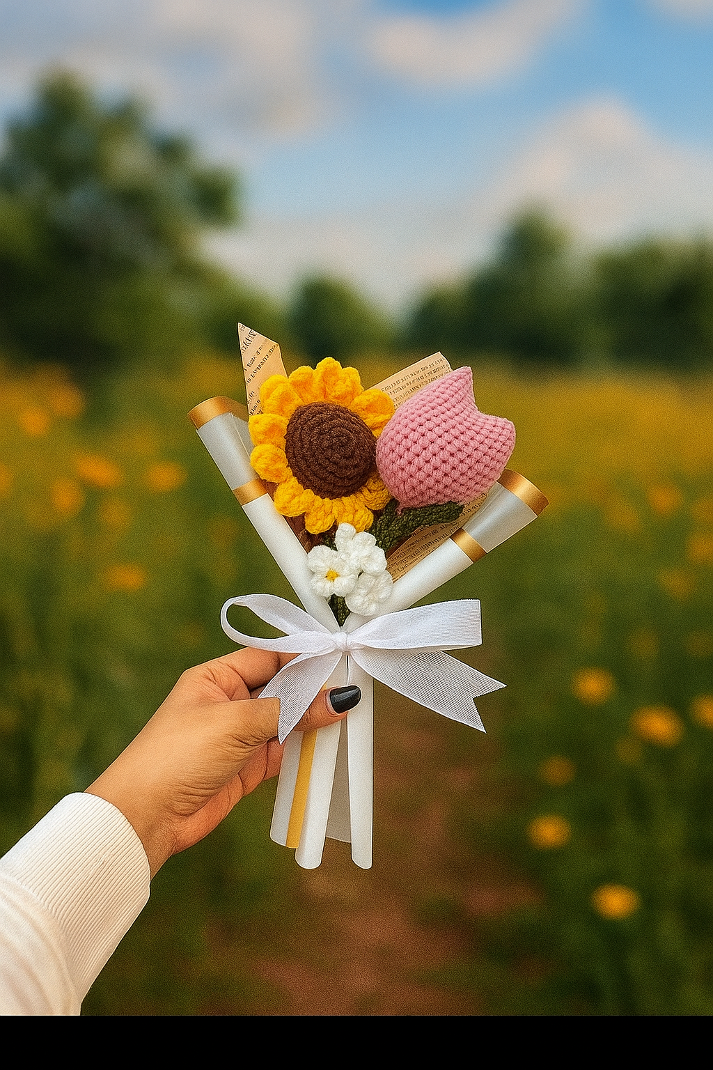 Sunflower plus Tulip Bouquet