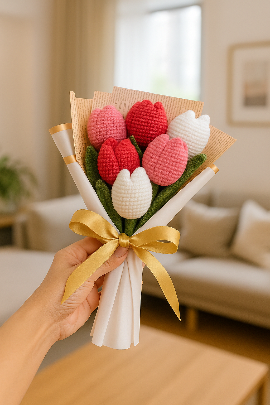 Pink Tulip Bouquet