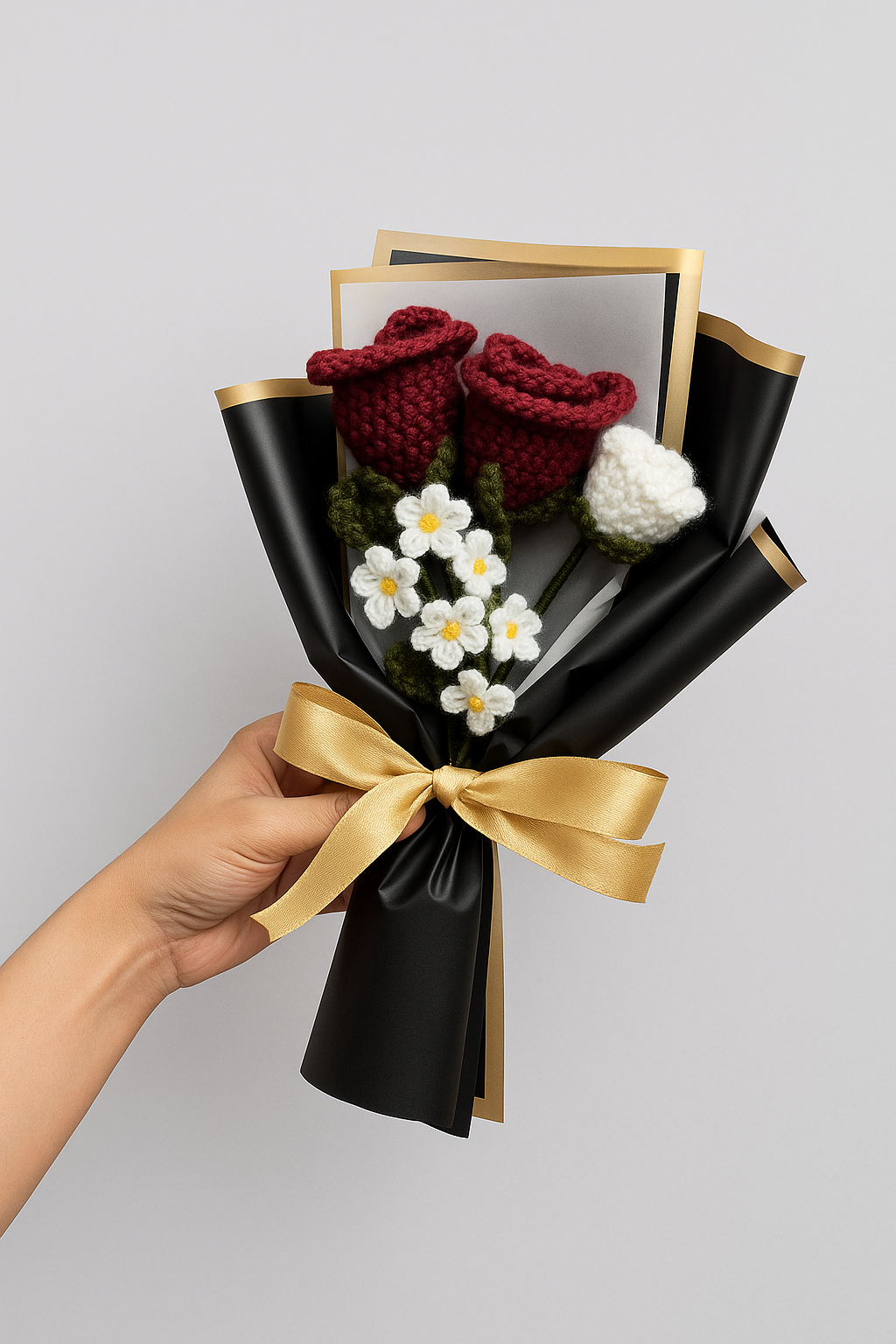 XL Maroon Rose Bouquet