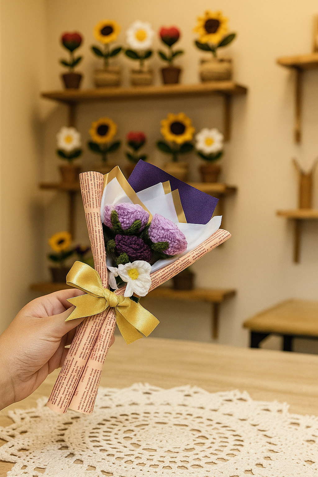 Lavender Rose Bouquet