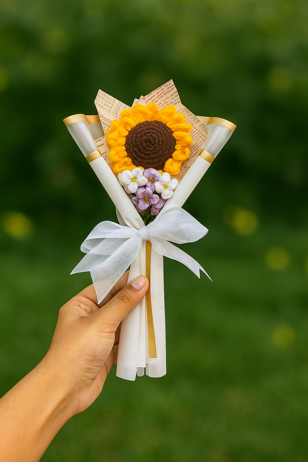 Sunflower Plus Forget Me Not
