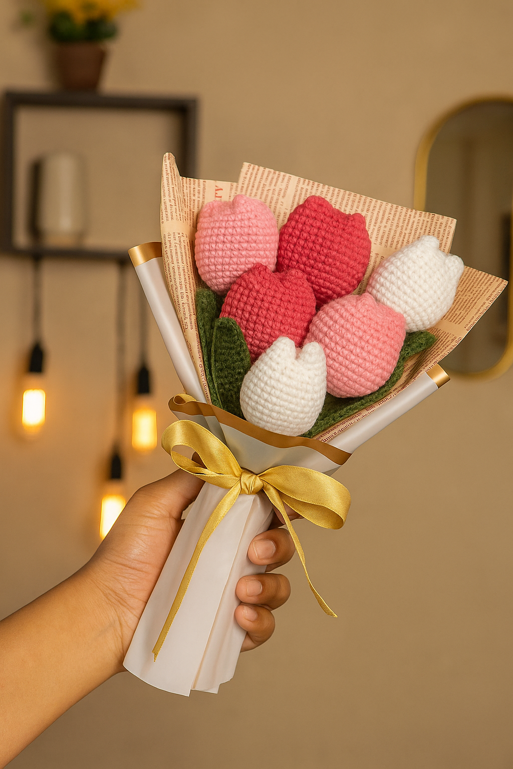 Pink Tulip Bouquet