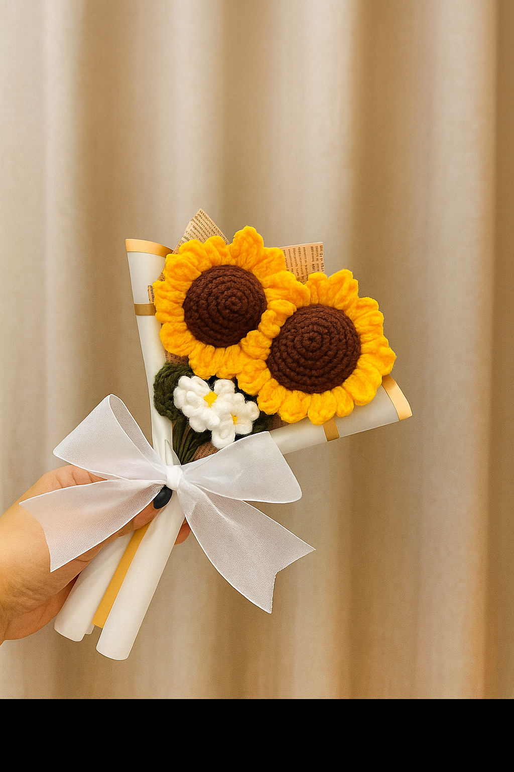 2 Sunflower + forgetmenots