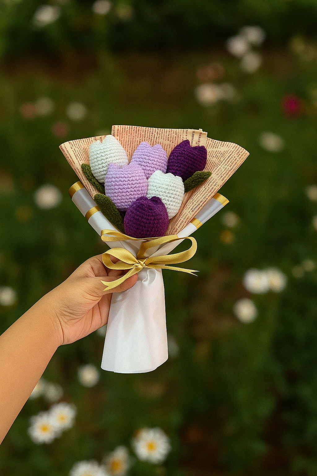 Lavender Tulip Bouquet