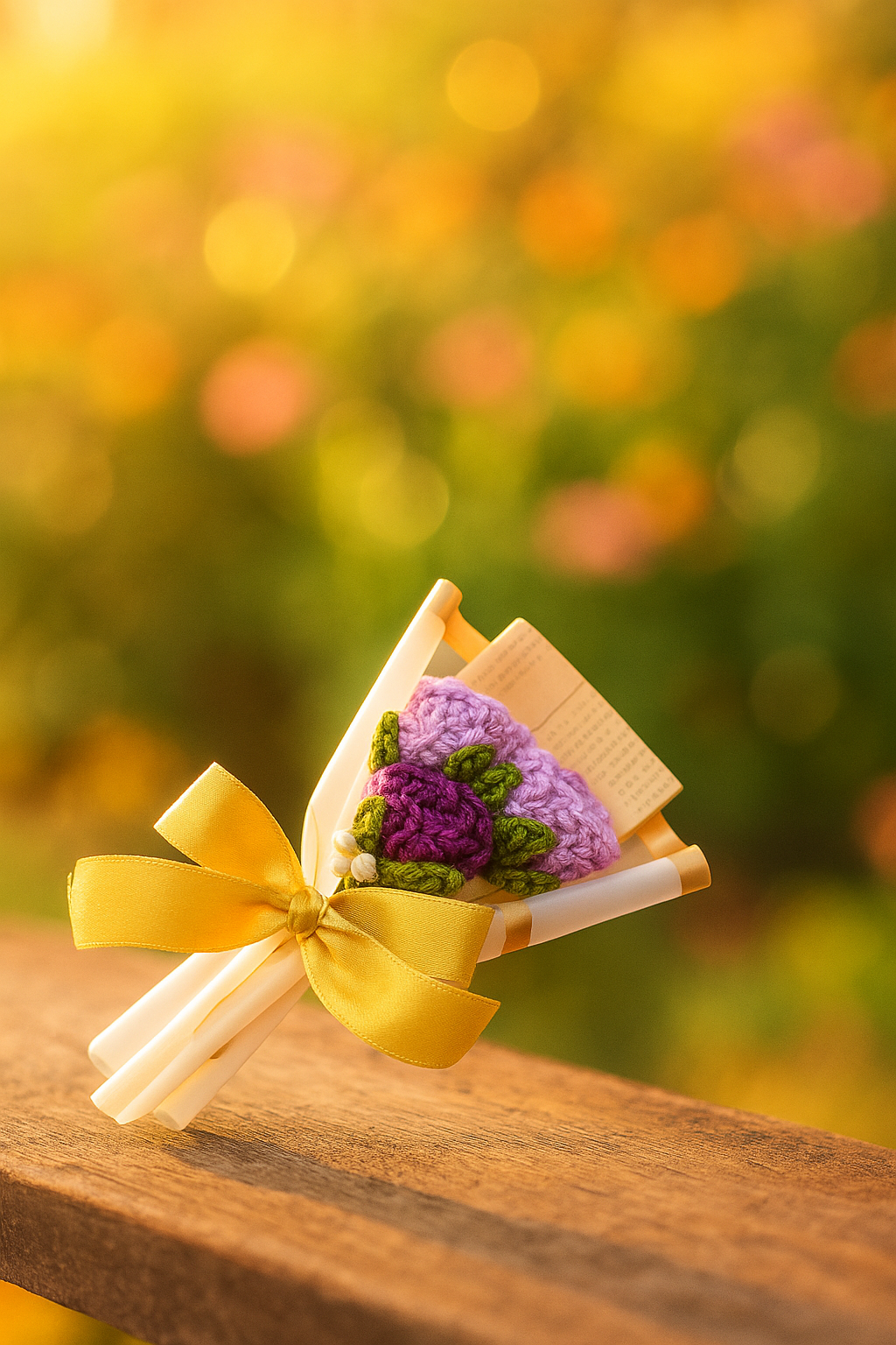 Mini Lavender Rose Bouquet
