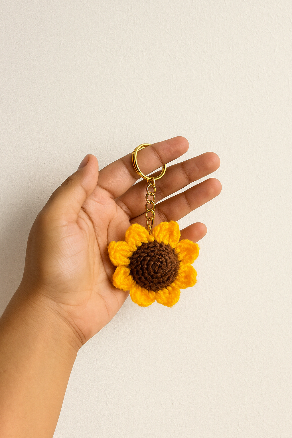 Sunflower Keychain