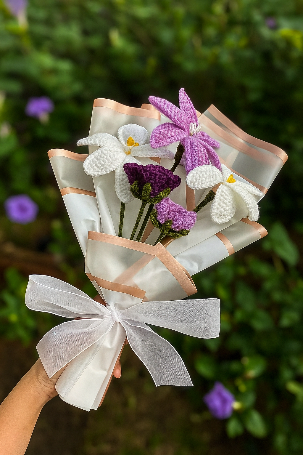 Blue Lily Bouquet