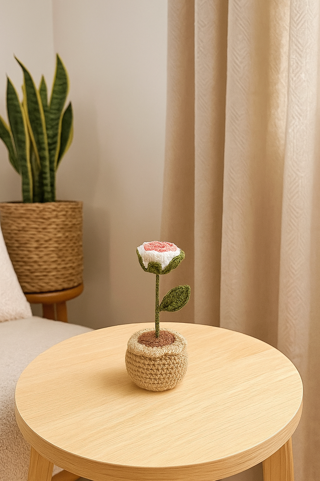 Shaded Rose Pot