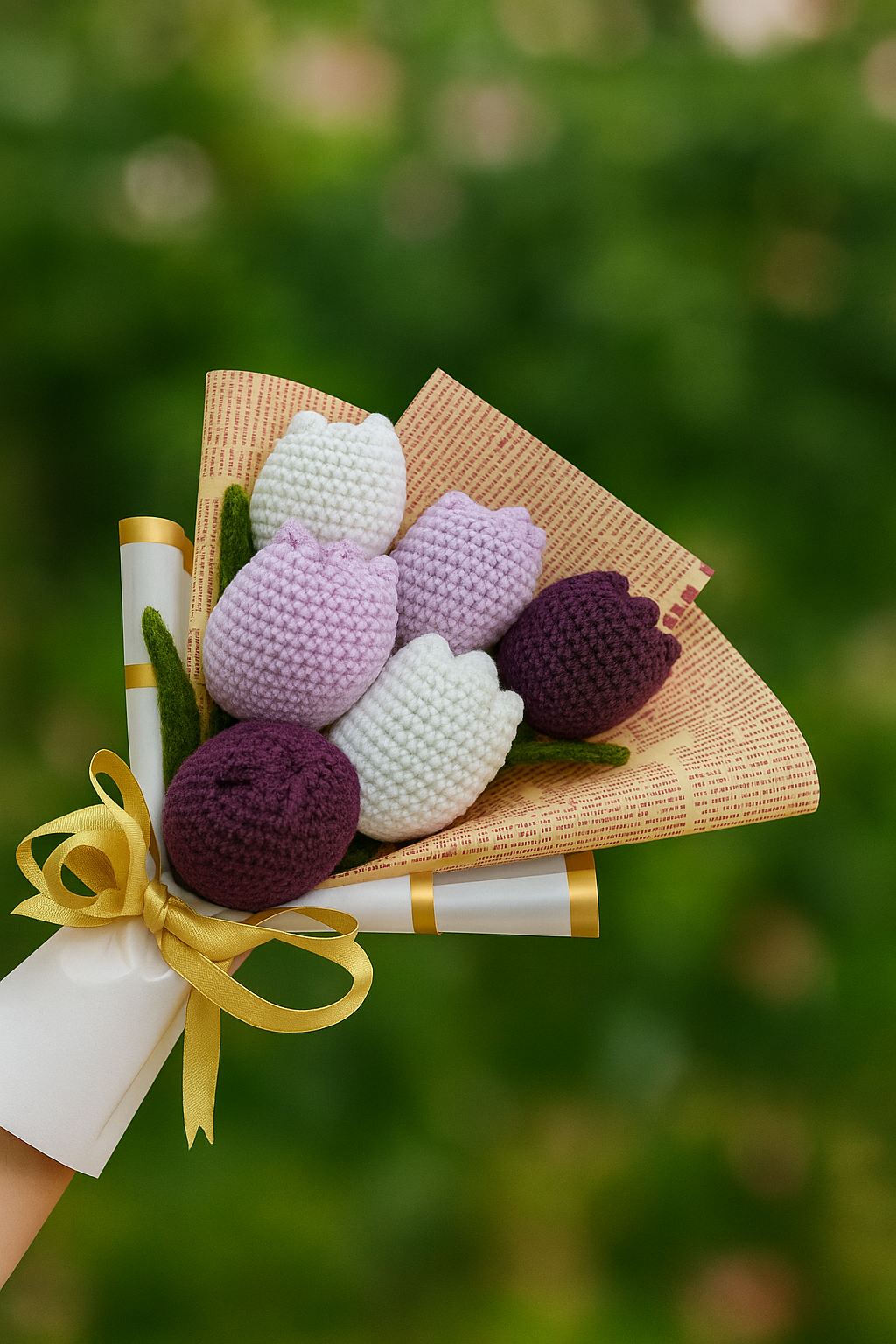 Lavender Tulip Bouquet