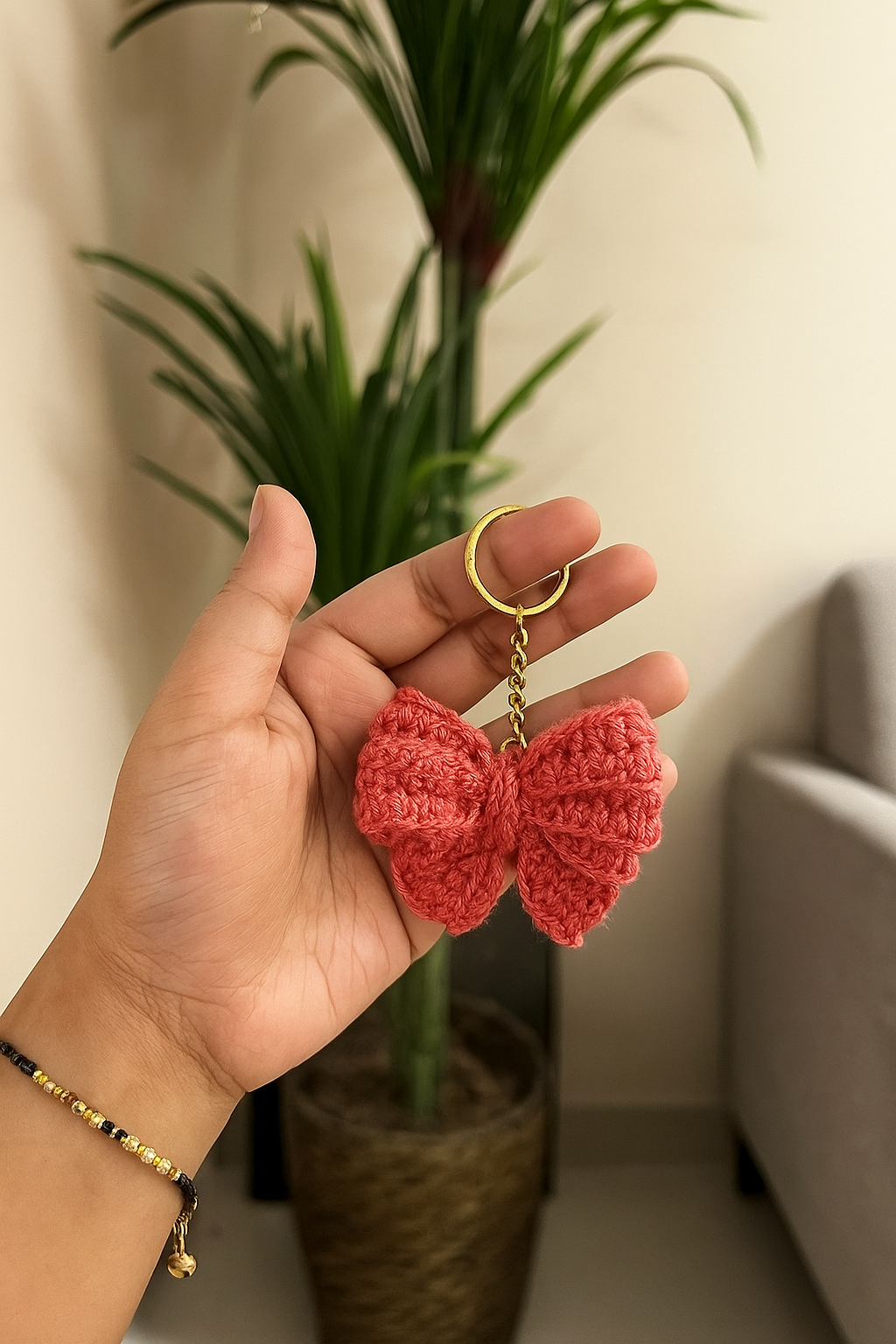 Bow Keychain