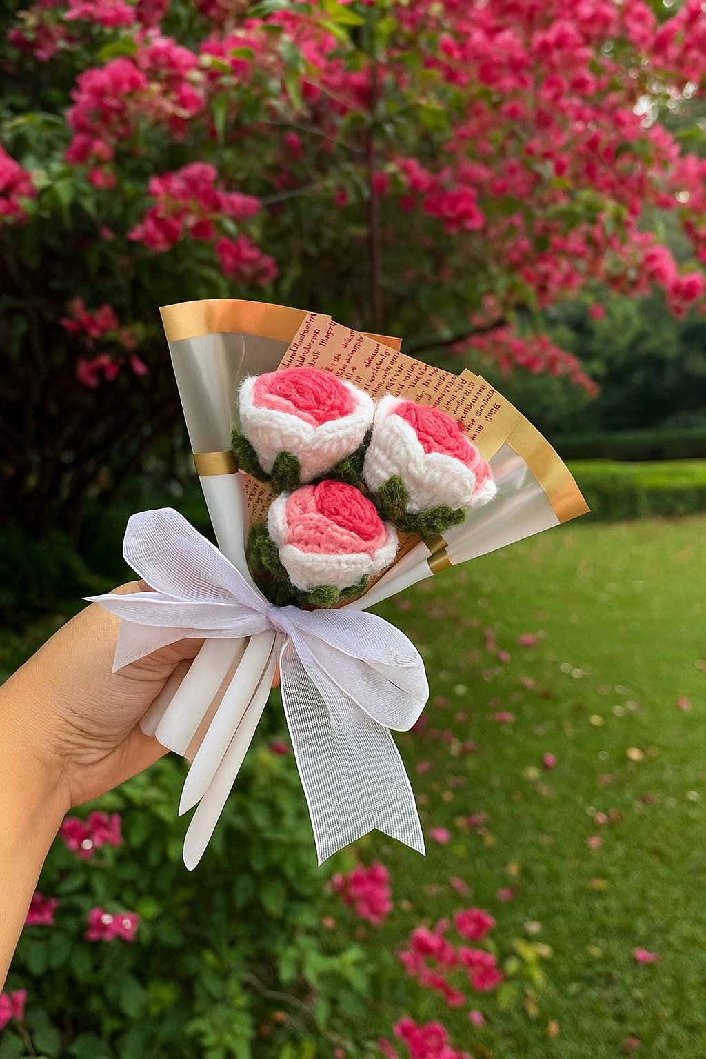 Shaded Mini Rose Bouquet
